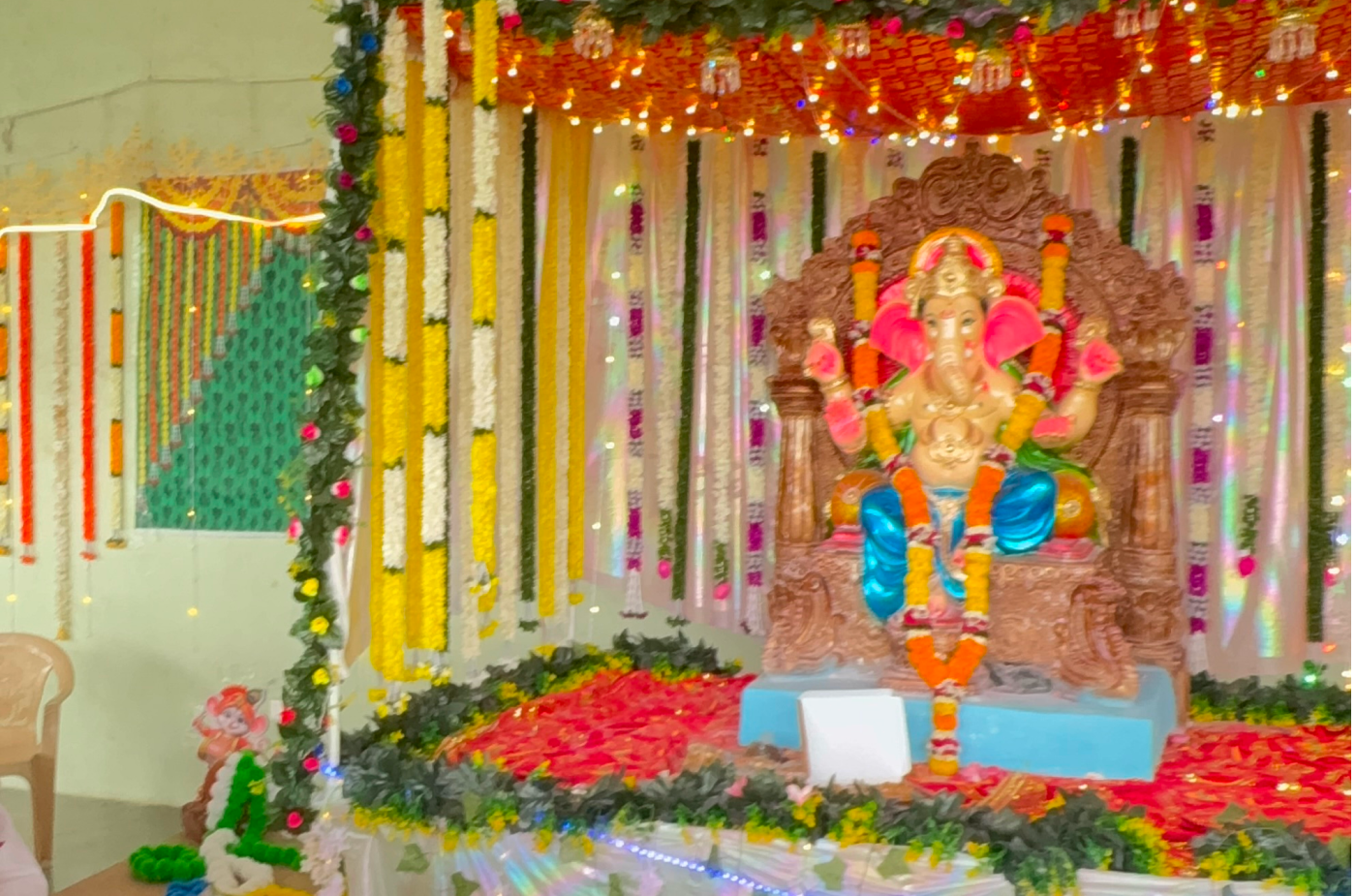 Ganesh Chaturthi Celebration at Noble University