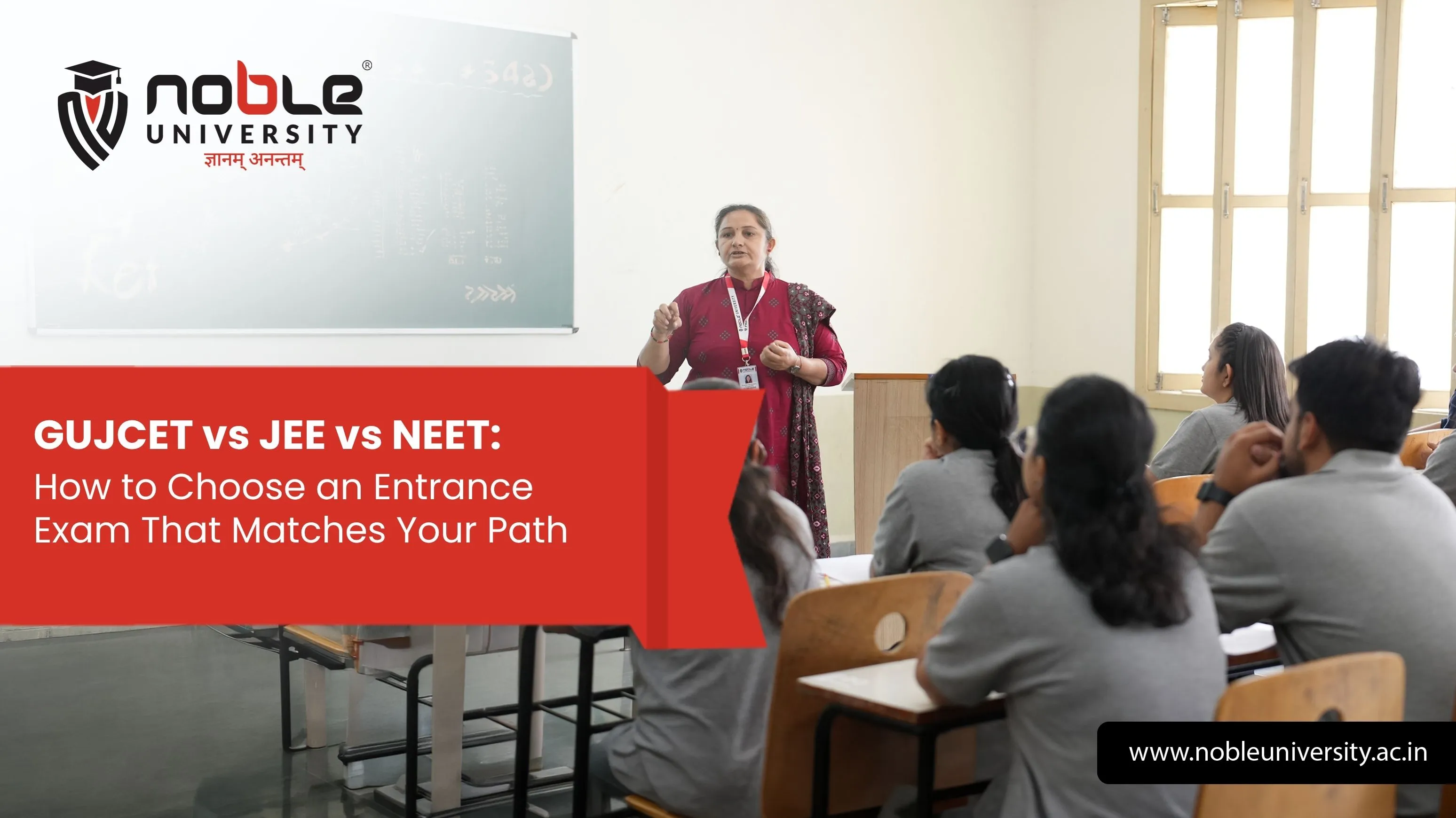 GUJCET vs JEE vs NEET: How to Choose an Entrance Exam That Matches Your Path