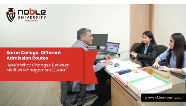 Same College. Different Admission Routes. Here’s What Changes Between Merit vs Management Quota?